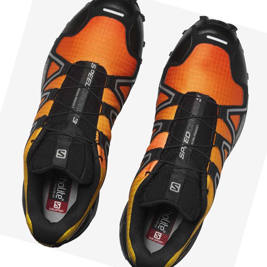 Salomon SPEEDCROSS 3 GRADIENT Erkek Spor Ayakkabı Sarı | TR 3436EBC